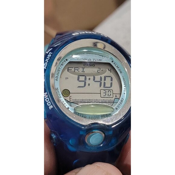 Rare Casio‎ Baby-G Unisex Jelly Surfer Digital Watch BGX-200 2477 - Picture 7 of 8
